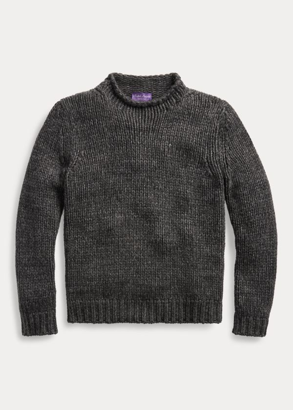 Sueter Ralph Lauren Hombre Grises Oscuro - Mouliné Cashmere - DSGZL4253